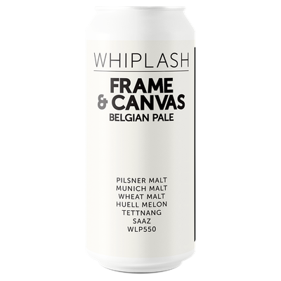 Whiplash Frame &amp; Canvas Belgian Pale Ale
