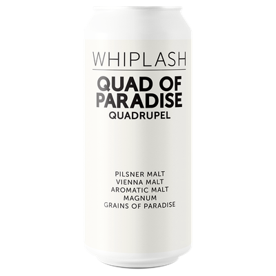 Whiplash Quad of Paradise Quadrupel