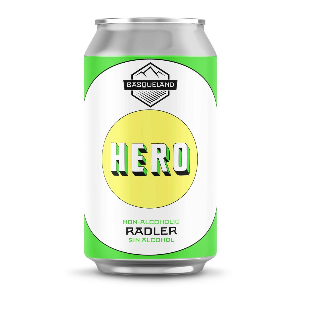 Basqueland Hero RADLER Non Alcoholic Radler Basqueland Hero RADLER Non Alcoholic Radler