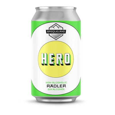Basqueland Hero RADLER Non Alcoholic Radler Basqueland Hero RADLER Non Alcoholic Radler