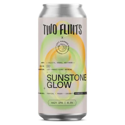 Two Flints x Left Handed Giant Sunstone Glow Hazy IPA