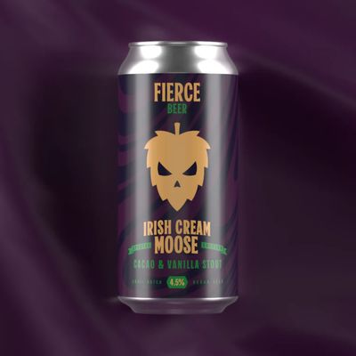 Fierce Irish Cream Moose Cacao & Vanilla Stout Fierce Irish Cream Moose Cacao & Vanilla Stout