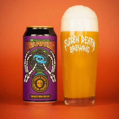 Sudden Death Dead Futures TDH Hazy IPA Sudden Death Dead Futures TDH Hazy IPA