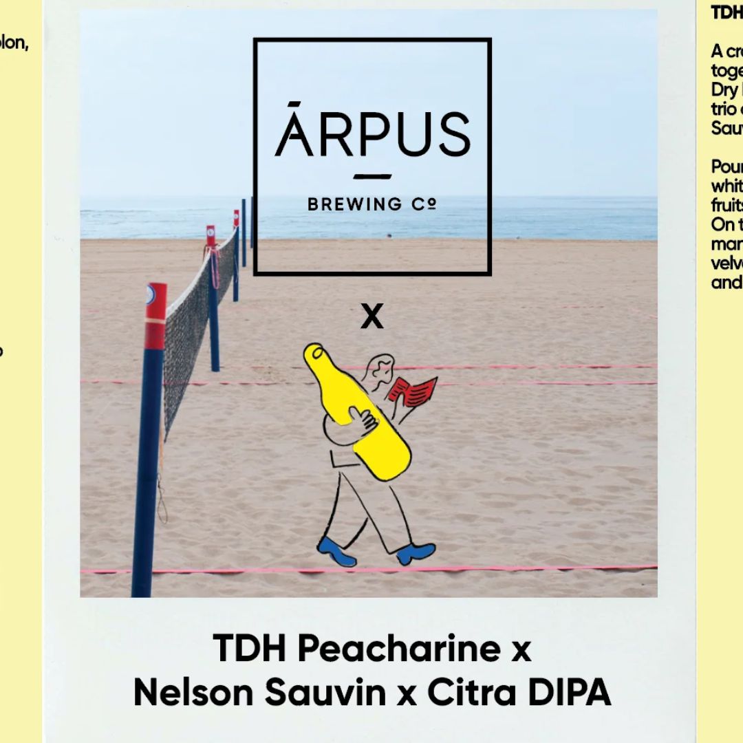 Arpus x Beak TDH Peacharine x Nelson Sauvin x Citra DIPA