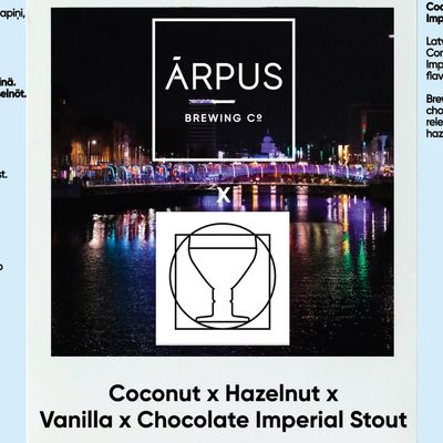 Arpus x Commonwealth Coconut x Hazelnut x Vanilla x Chocolate Imperial Stout