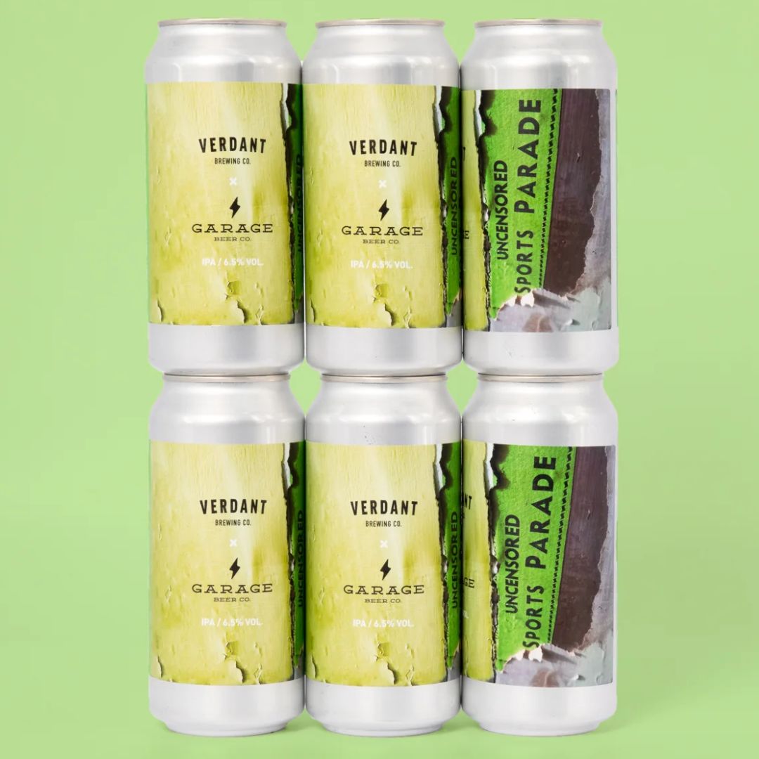 Verdant x Garage Uncensored Sports Parade IPA Verdant x Garage Uncensored Sports Parade IPA