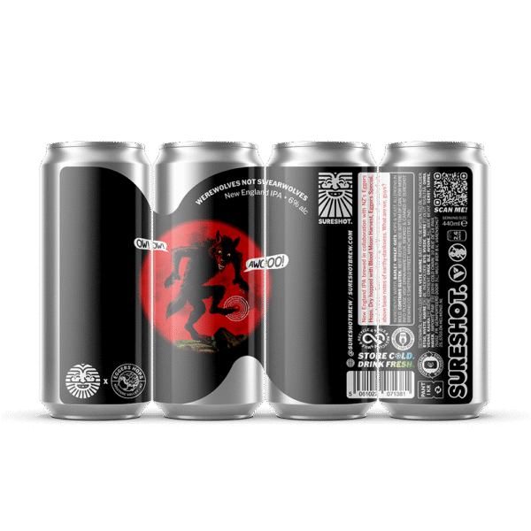 Sureshot Werewolves Not Swearwolves NE IPA