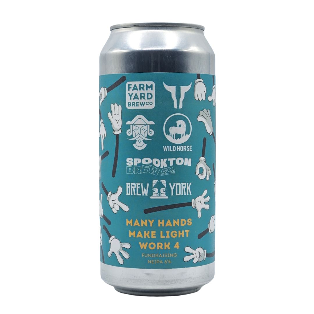 Farm Yard Many Hands Make Light Work 4 NE IPA Farm Yard Many Hands Make Light Work 4 NE IPA