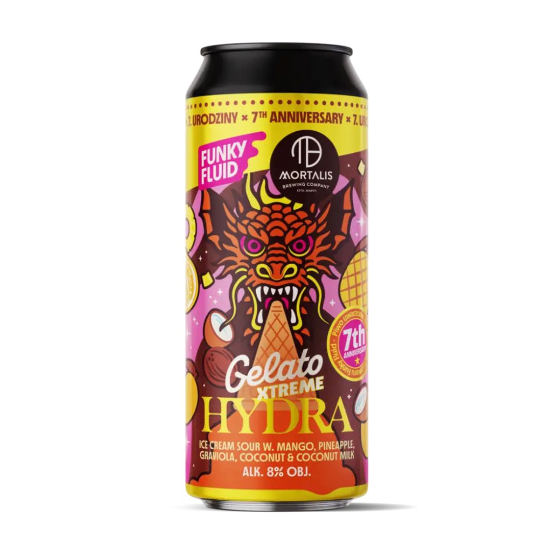 Funky Fluid x Mortalis Gelato XTREME Hydra Smoothie Sour Funky Fluid x Mortalis Gelato XTREME Hydra Smoothie Sour