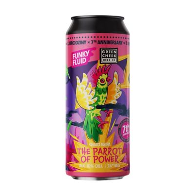 Funky Fluid x Green Cheek The Parrot of Power QIPA