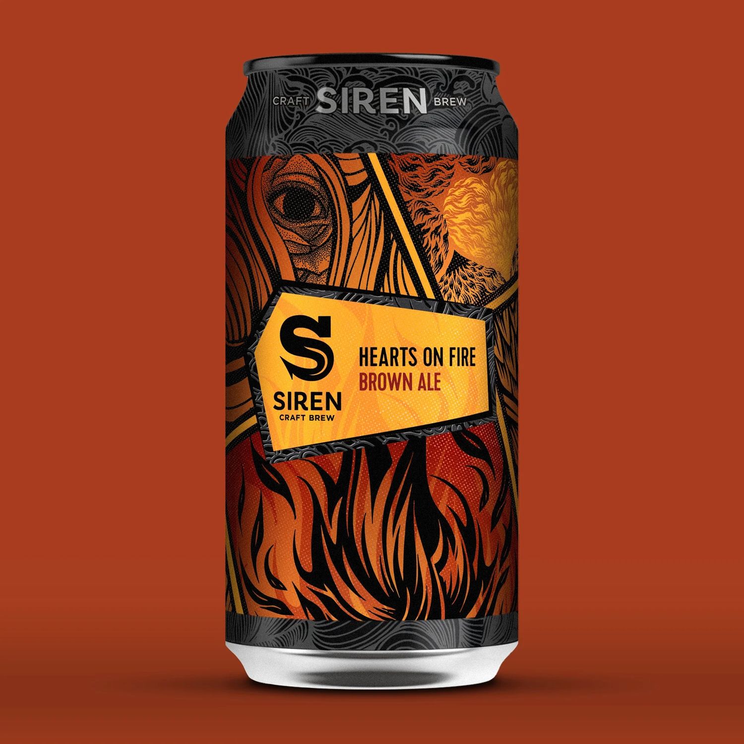 Siren Hearts On Fire Brown Ale