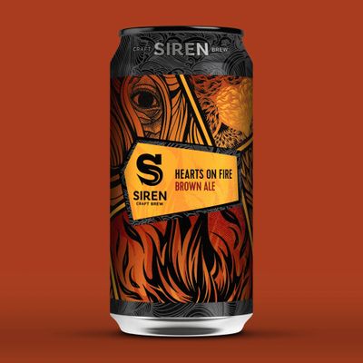 Siren Hearts On Fire Brown Ale Siren Hearts On Fire Brown Ale