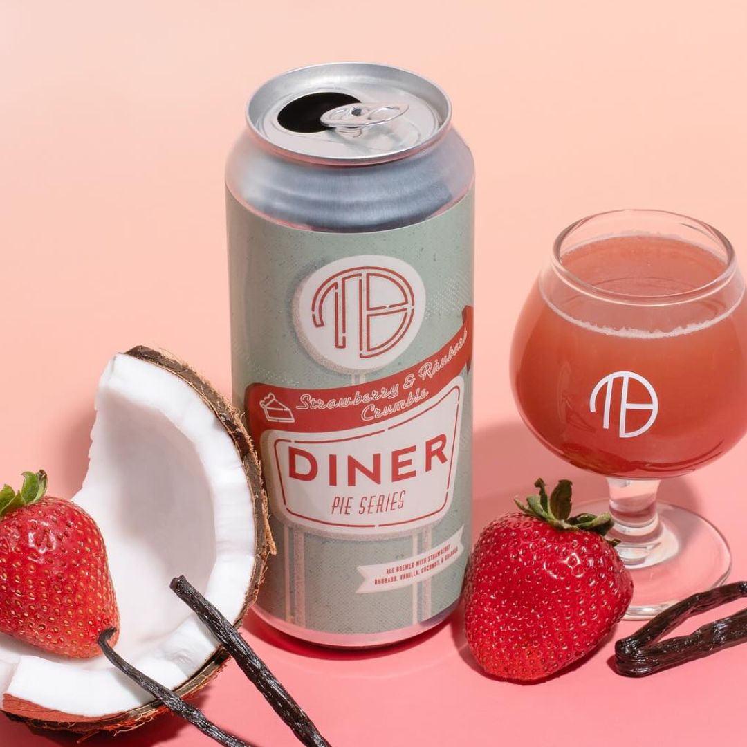 Mortalis Diner Pie Series Strawberry & Rhubarb Crumble Sour Mortalis Diner Pie Series Strawberry & Rhubarb Crumble Sour