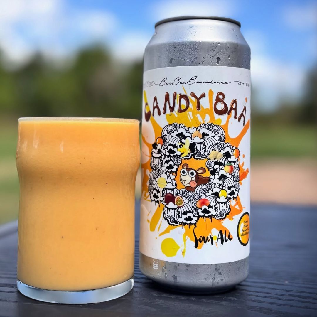 Baa Baa Brewhouse Candy Baa Mango Banana Passion Fruit & White Chocolate Sour Baa Baa Brewhouse Candy Baa Mango Banana Passion Fruit & White Chocolate Sour