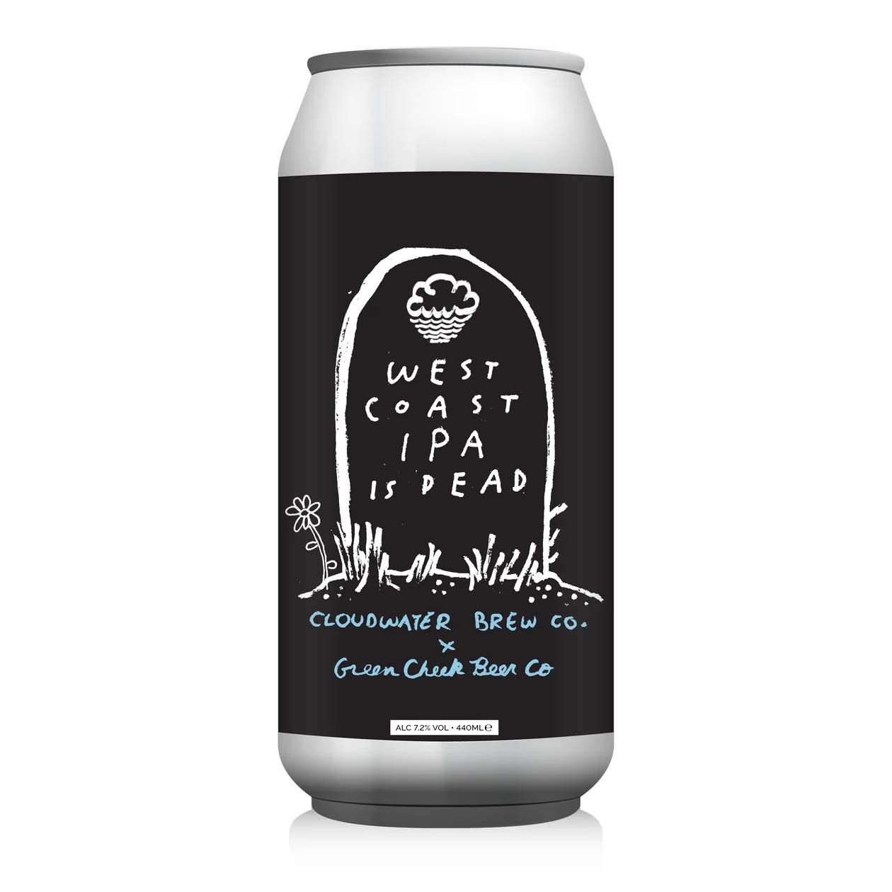Cloudwater x Green Cheek West Coast IPA is Dead WC IPA