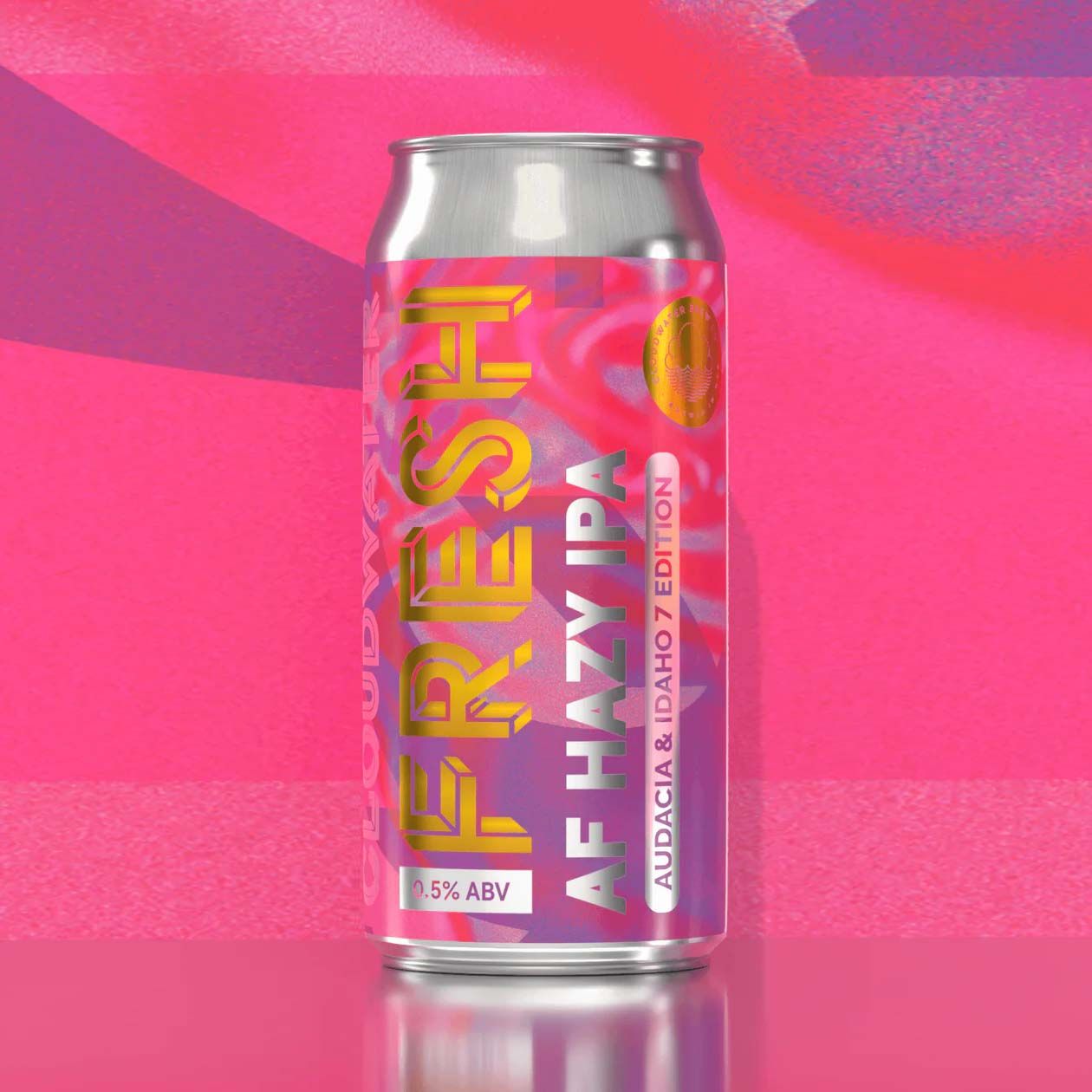 Cloudwater Fresh: Audacia &amp; Idaho 7 Edition Alcohol Free Hazy IPA
