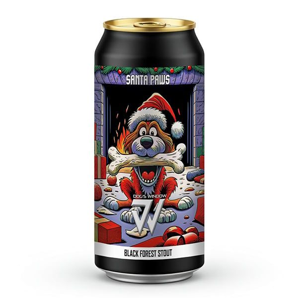 Dog&#39;s Window Santa Paws Black Forest Stout