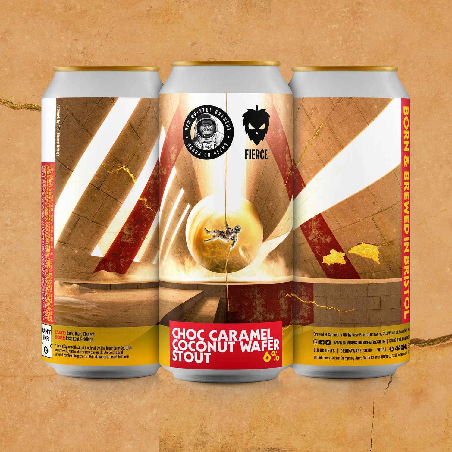 New Bristol x Fierce Choco Caramel Coconut Wafer Stout
