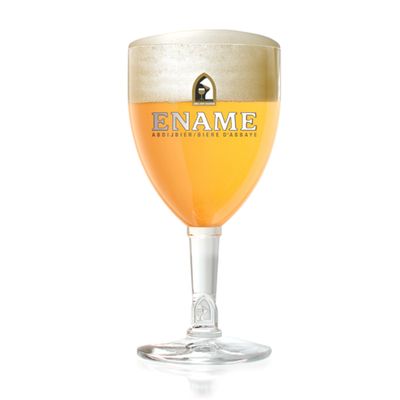 Roman ENAME Stemmed Glass