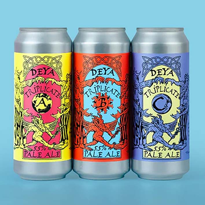 Deya Triplicate Triple Pack - A, B and C Pale Ales