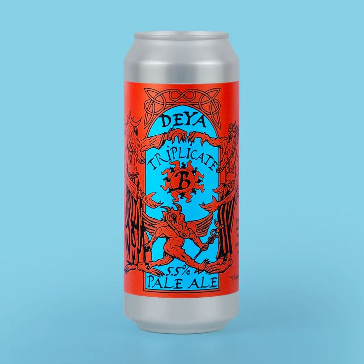 Deya Triplicate B (BLUE/RED) Pale Ale Deya Triplicate B (BLUE/RED) Pale Ale