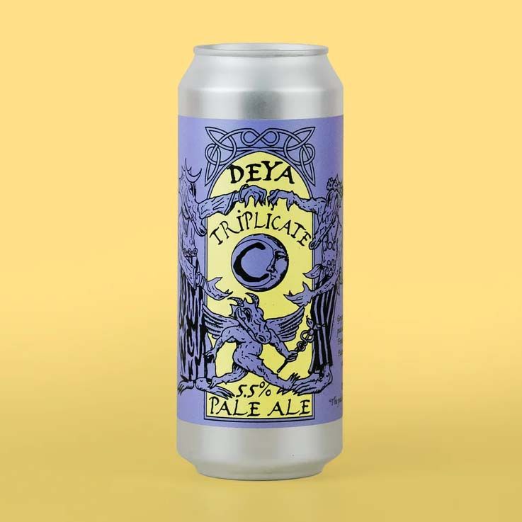 Deya Triplicate C (PURPLE/YELLOW) Pale Ale