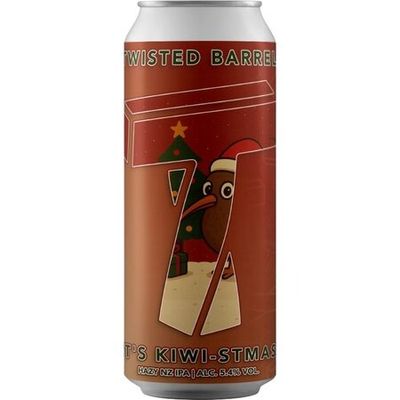 Twisted Barrel It&#39;s Kiwi-stmas! IPA