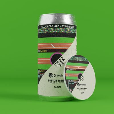 Full Circle x Newbarns Button Bashing WC IPA Full Circle x Newbarns Button Bashing WC IPA
