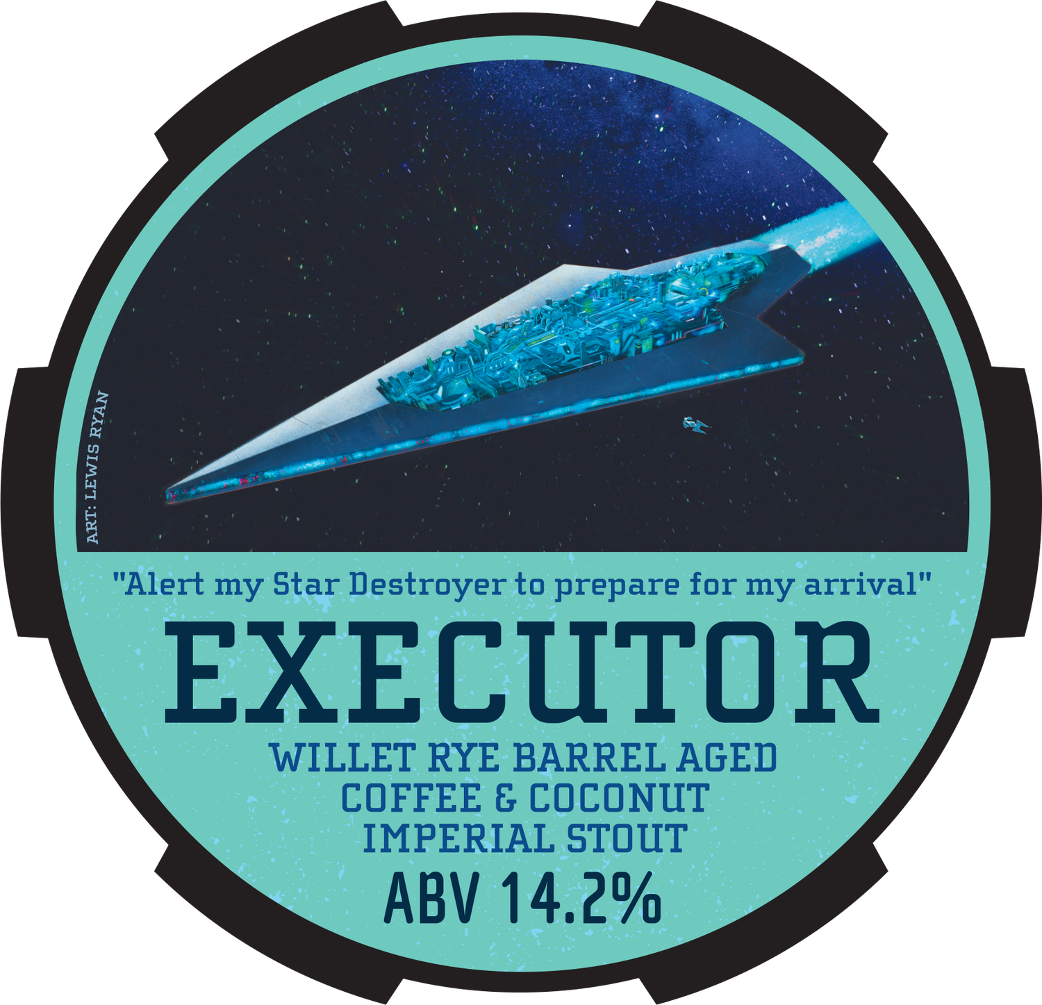 Emperor&#39;s BA Executor Coffee &amp; Coconut Imperial Stout