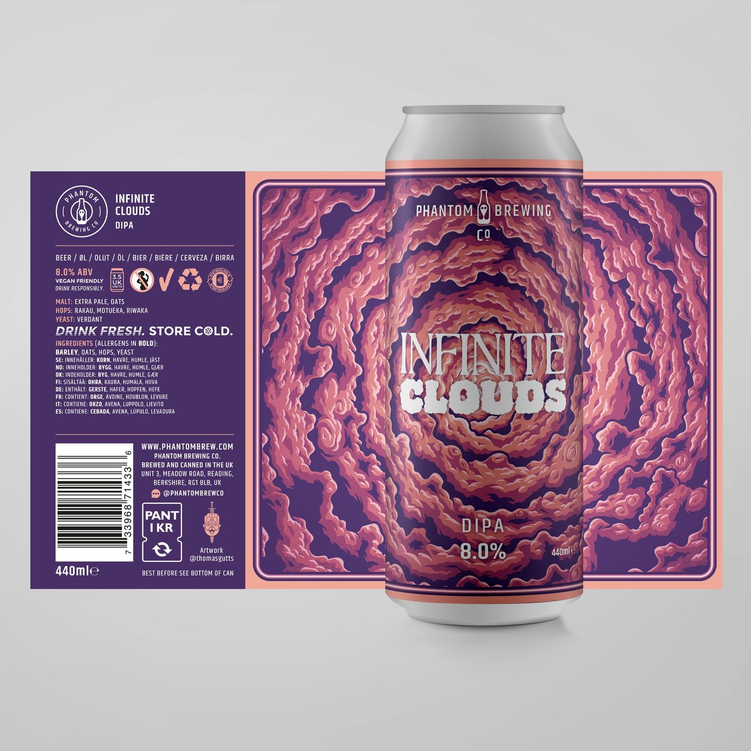 Phantom Infinite Clouds DIPA