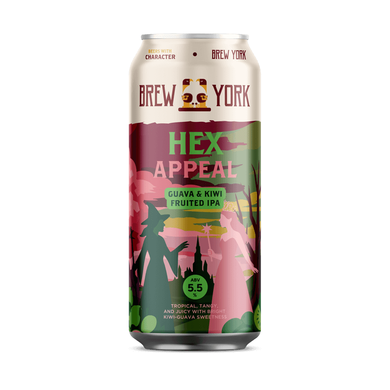 Brew York Hex Appeal Guava &amp; Kiwi Fruited IPA