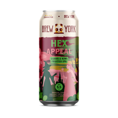 Brew York Hex Appeal Guava &amp; Kiwi Fruited IPA