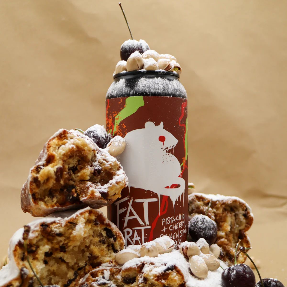 Rat Brewery Fat Rat Pistachio &amp; Cherry Stollen Stout