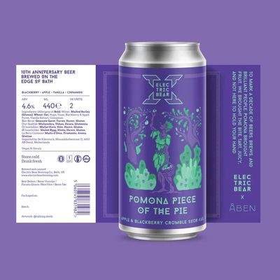 Electric Bear x Aben Pomona Piece Of The Pie Sour