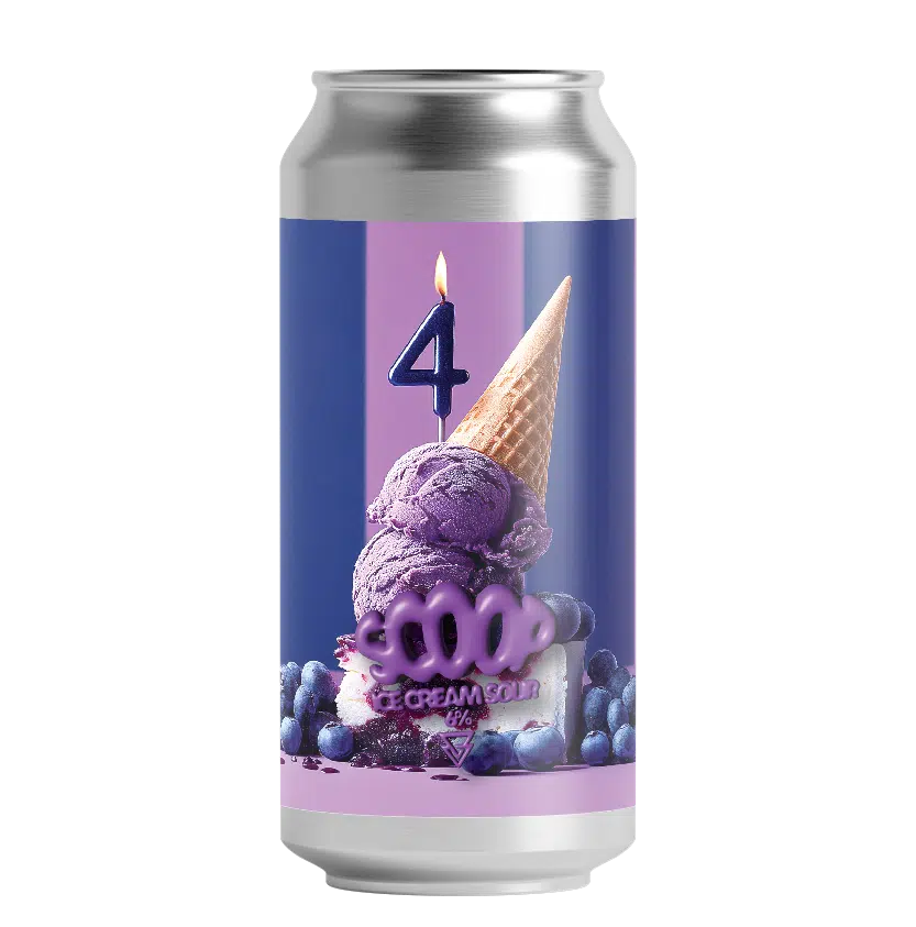 Azvex SCOOP Blueberry Cheesecake Ice Cream Sour