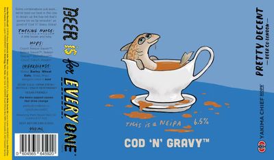 Pretty Decent Cod &#39;n&#39; Gravy (PDBC x Yakima Chief Hops) NEIPA