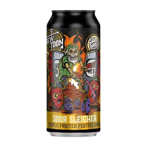 Brew Toon Sour Sleigher Triple Fruited Festive Sour Brew Toon Sour Sleigher Triple Fruited Festive Sour