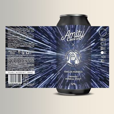 Amity x Emperors // Twelve Parsecs Tiramisu Imperial Stout Amity x Emperors // Twelve Parsecs Tiramisu Imperial Stout