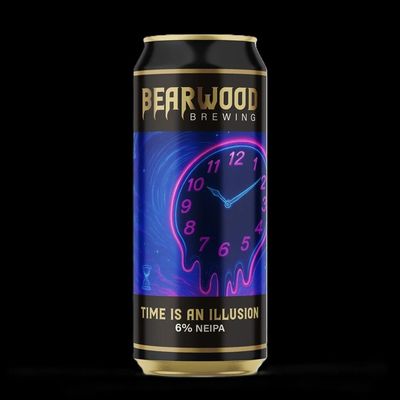 Bearwood Time is an Illusion New England IPA