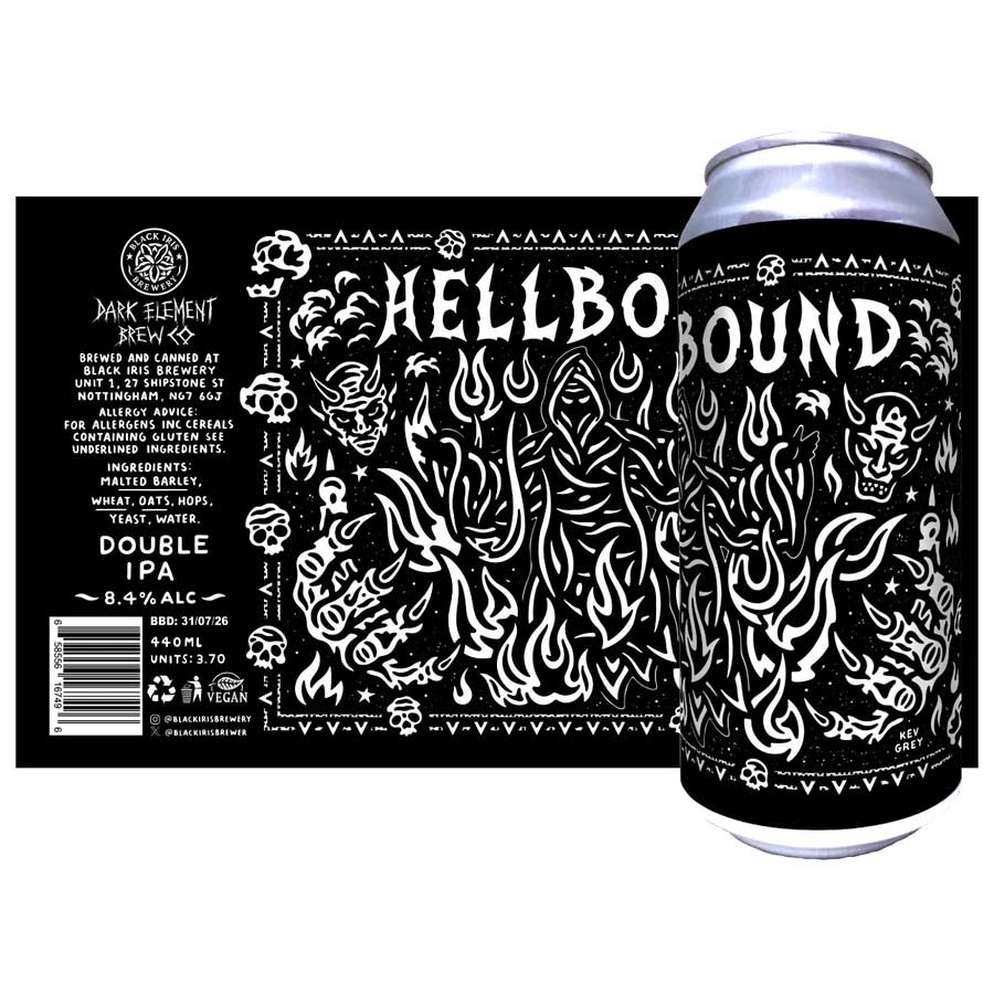 Black Iris x Dark Element // Hellbound DIPA