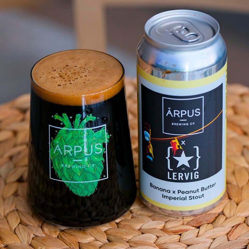 Arpus x Lervig // Banana x Peanut Butter Imperial Stout