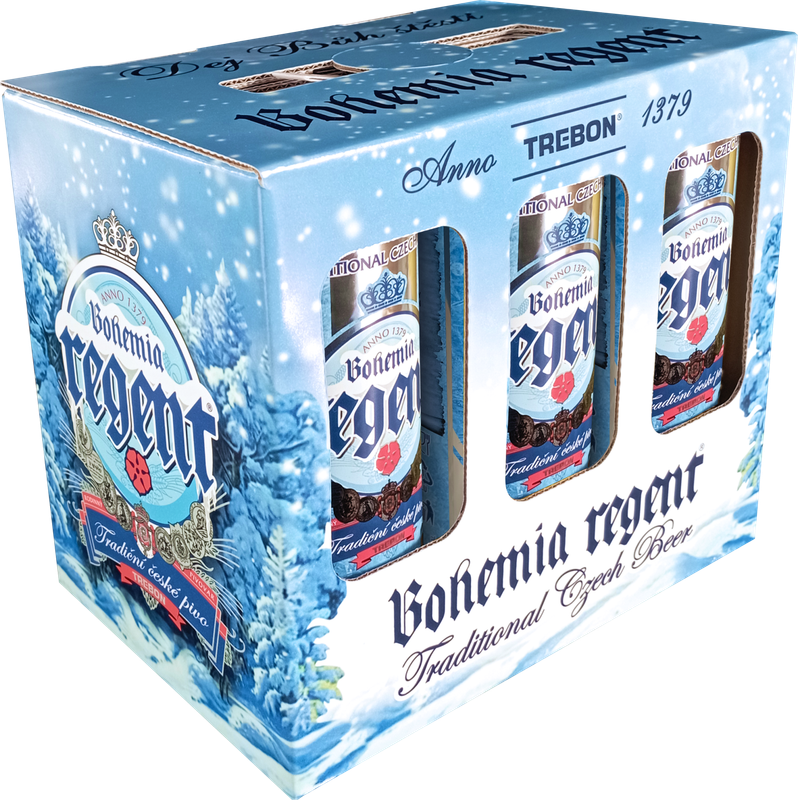 Bohemia Regent Winter Box 6 Pack Winter Lager 12° (Zimní Speciál) Bohemia Regent Winter Box 6 Pack Winter Lager 12° (Zimní Speciál)