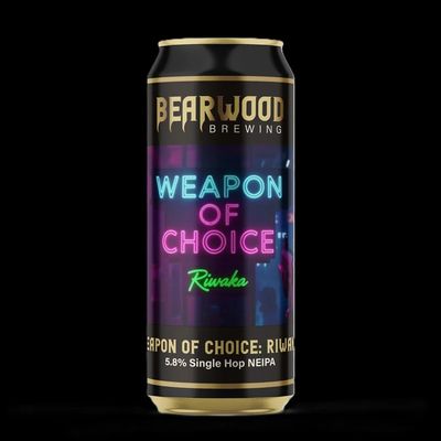 Bearwood Weapon of Choice Riwaka New England IPA