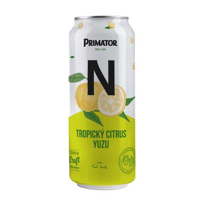 Primator Tropical Citrus Yuzu Alcohol Free Beer