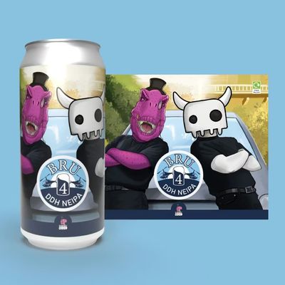 Staggeringly Good BRU 4 New England IPA