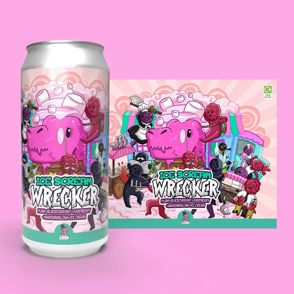 Staggeringly Good Ice Scream WRECKER Sour Staggeringly Good Ice Scream WRECKER Sour