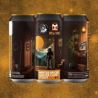 New Bristol x Brew York Winter Spiced Ginger Cake Stout New Bristol x Brew York Winter Spiced Ginger Cake Stout