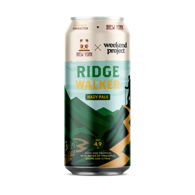 Brew York x Weekend Project Ridge Walker Hazy Pale Ale