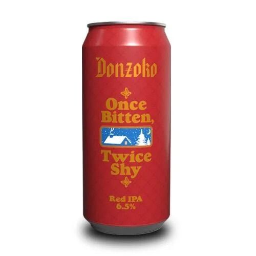 Donzoko Once Bitten, Twice Shy Red IPA Donzoko Once Bitten, Twice Shy Red IPA