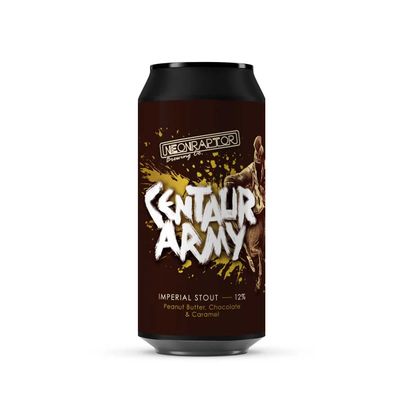 Neon Raptor Centaur Army BROWN CHOCOLATE Imperial Stout Neon Raptor Centaur Army BROWN CHOCOLATE Imperial Stout